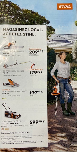 Promotion Printemps Stihl